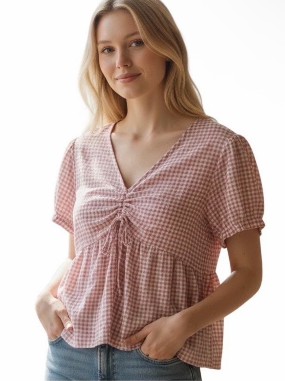 (XL) So baby doll top
